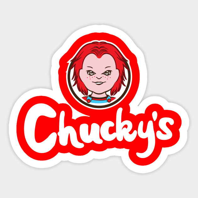 Chucky's Sticker by Daletheskater